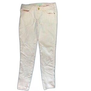 Chord Size 5 Womens Jeans Skinny Pink Stretch Low Rise